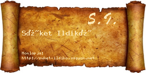 Süket Ildikó névjegykártya
